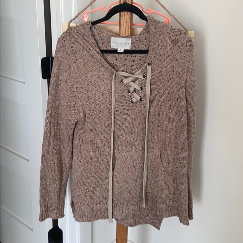 Hooded sweater